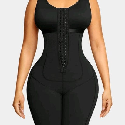 GloSculpt™ - Daily Use Tummy Control Faja with Zipper Crotch