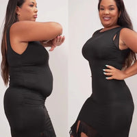 GloSculpt™ - Post-Partum Tummy Control Faja w/ Zipper Crotch