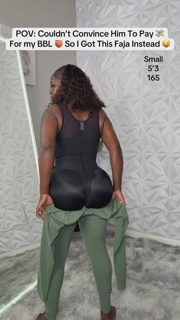 GloSculpt™ - Post-Partum Tummy Control Faja w/ Zipper Crotch video